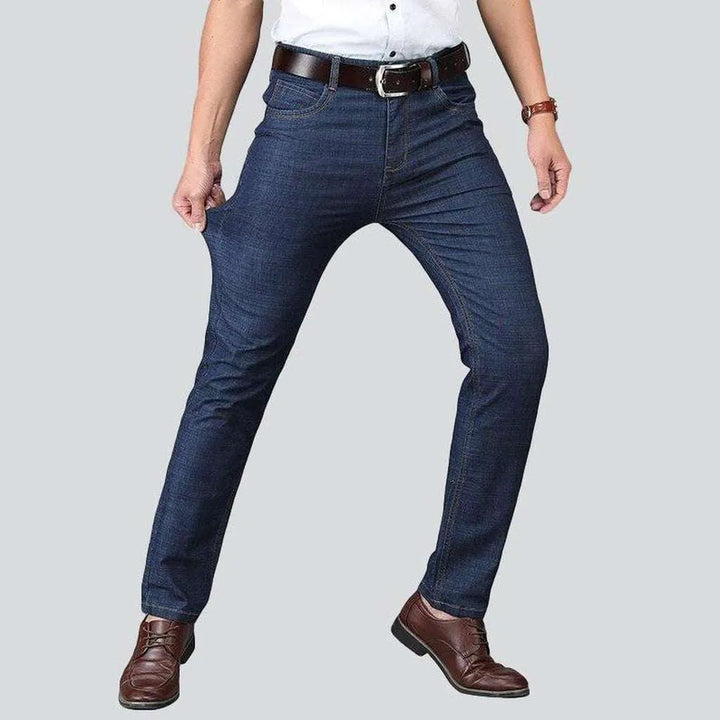 Dark blue slim fit jeans