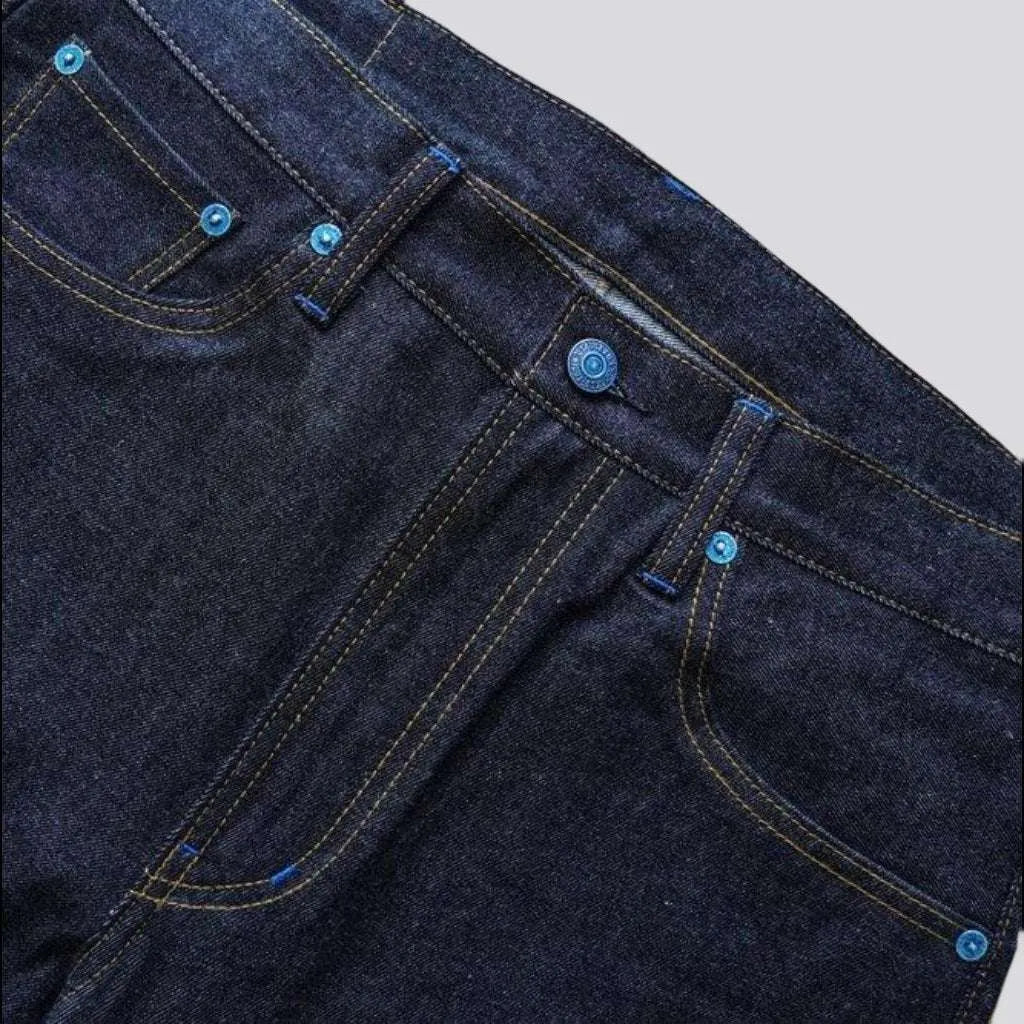 Mid-weight men's self-edge jeans