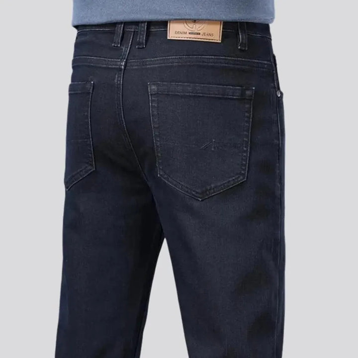 High rise stretchable tapered men's jeans