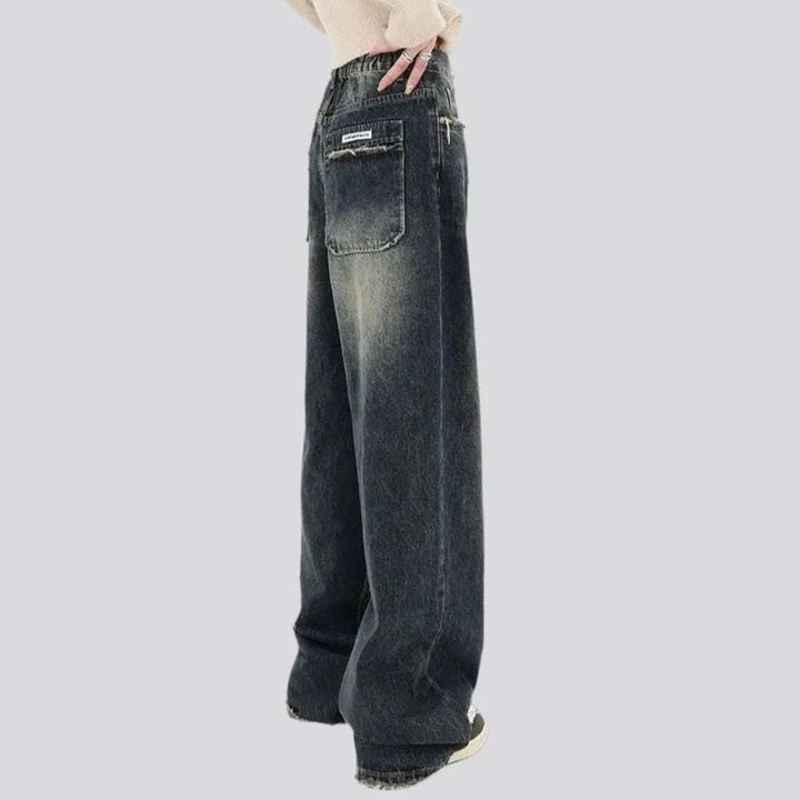 Vintage women's fashion jeans