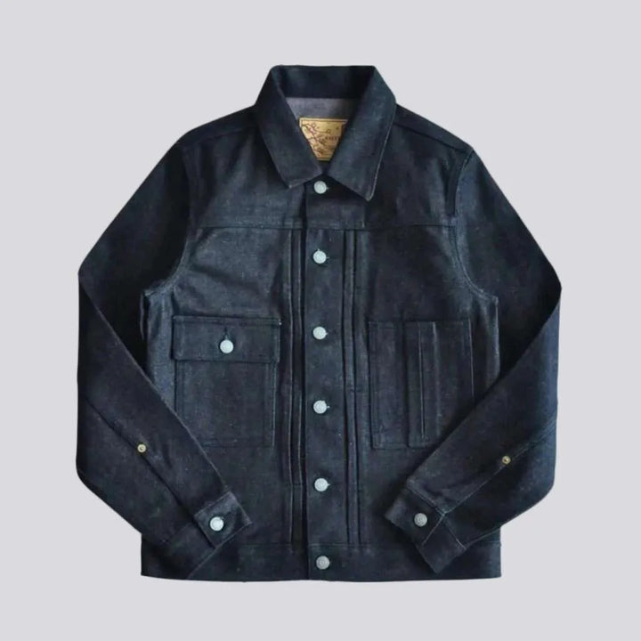 Regular selvedge jeans jacket