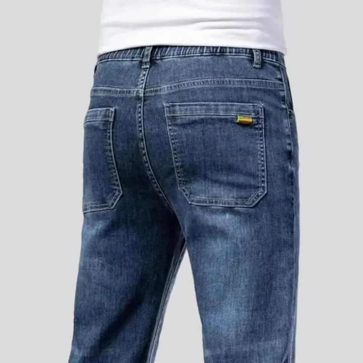 Tapered men's lyocell jeans