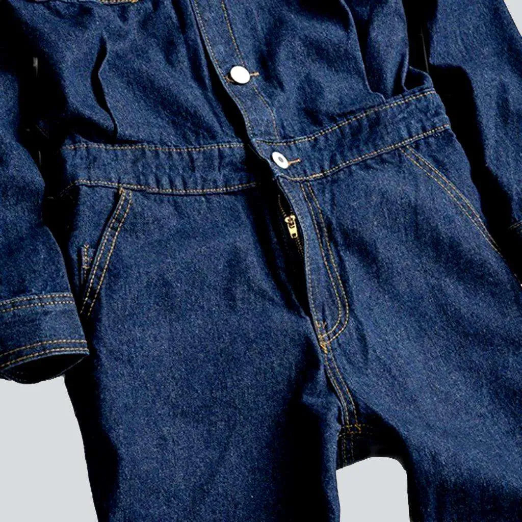 Y2k jeans jumpsuit for men