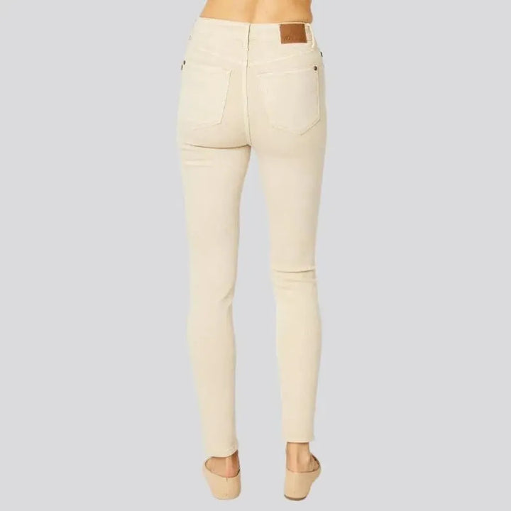 Color skinny jeans
 for women