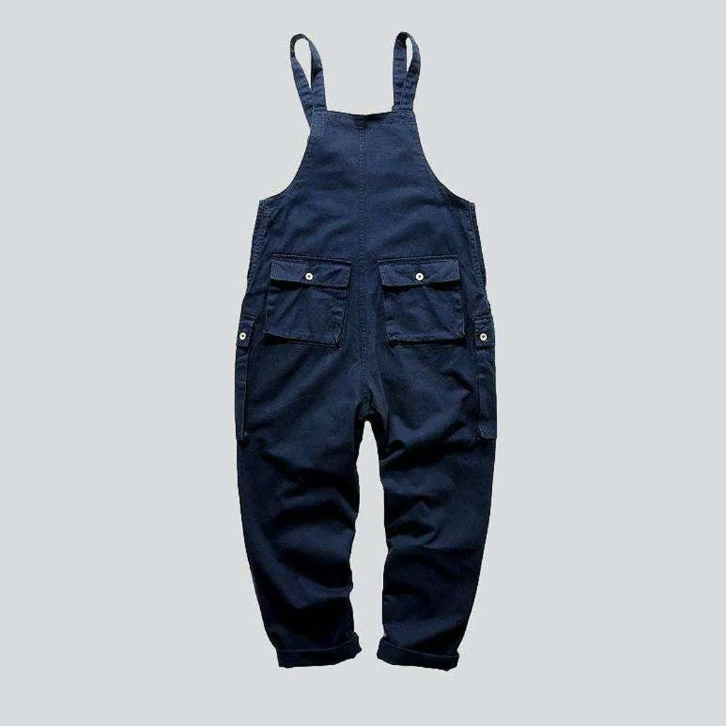 Stylish jean overall for men