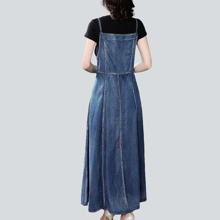 Trendy denim dress