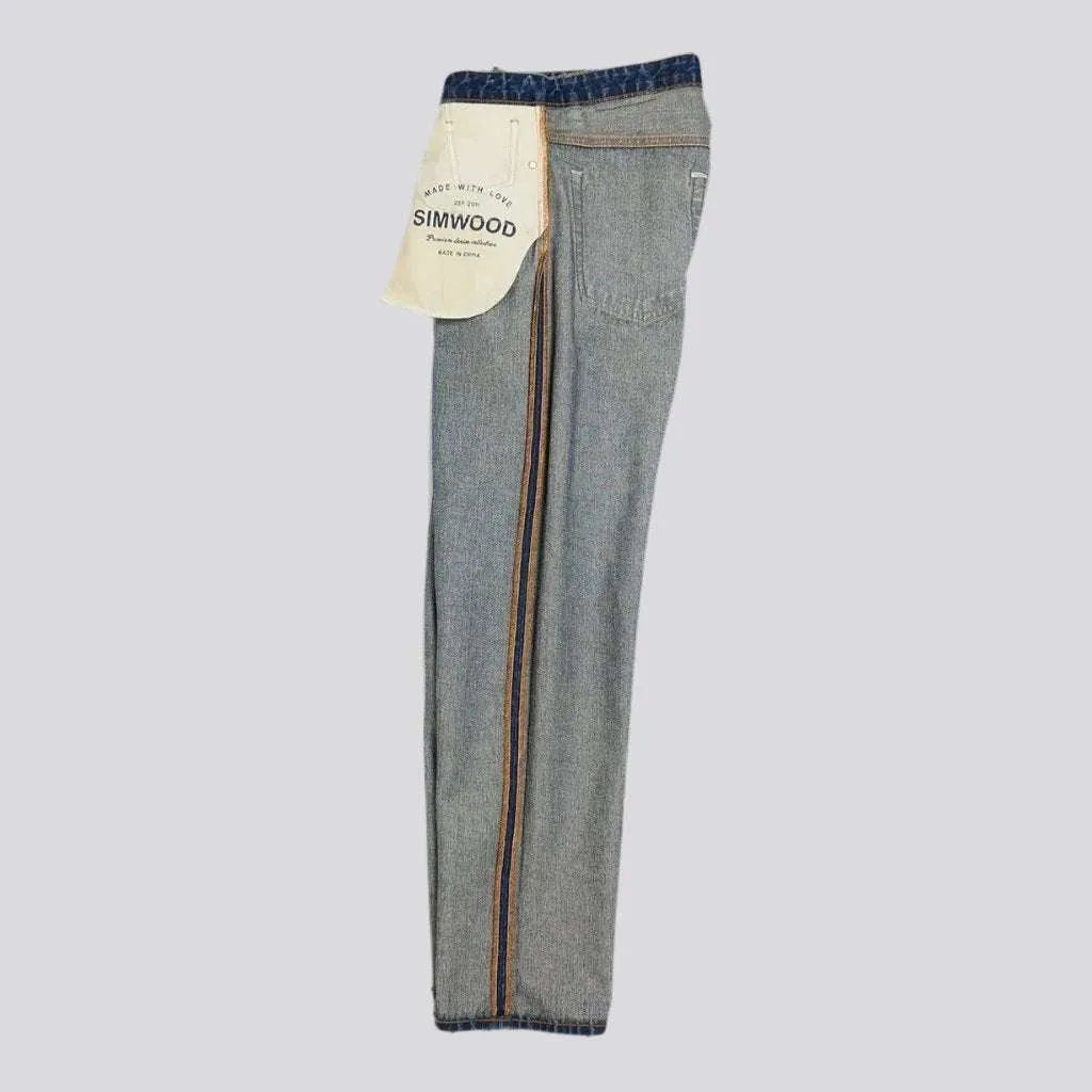 Loose vintage jeans
 for men