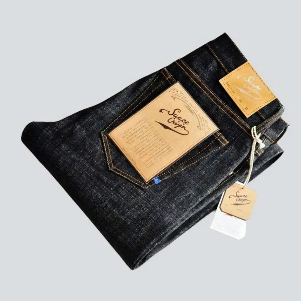 Tapered 16oz men's selvedge jeans