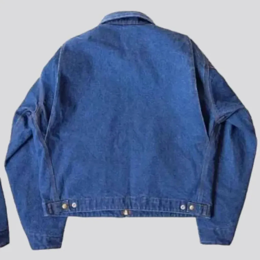 Heavyweight men's jean jacket