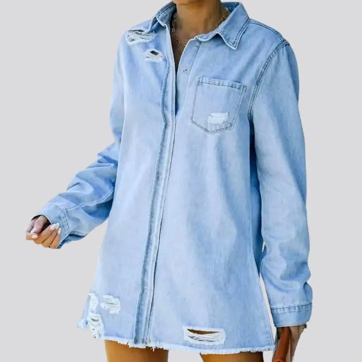 Regular women's jean jacket