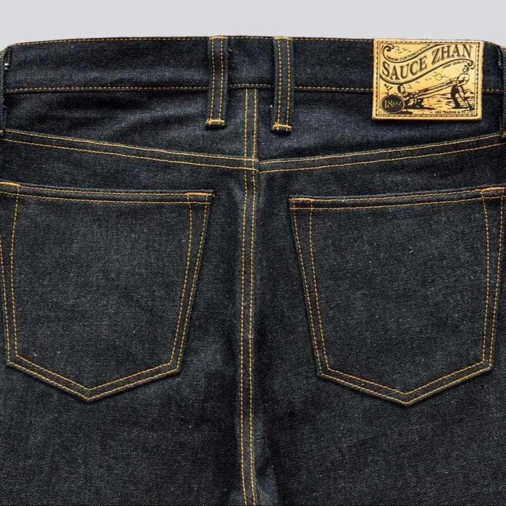 Heavyweight raw self-edge jeans