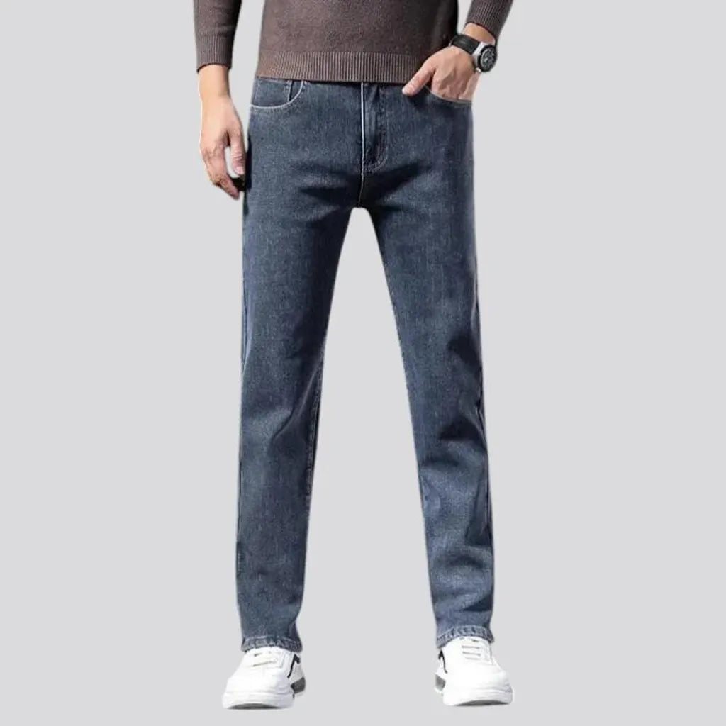 Soft stretchy men's jeans