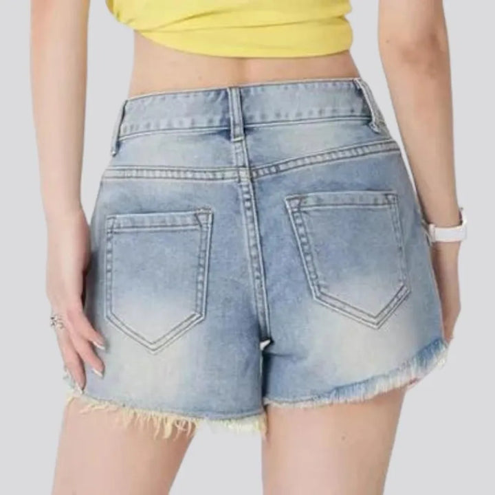 Vintage y2k denim shorts
 for women