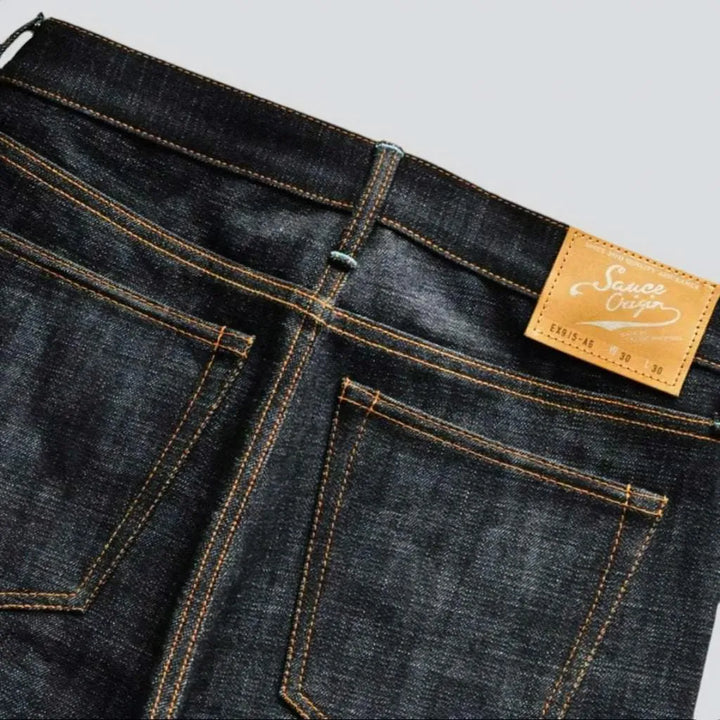 Tapered 16oz men's selvedge jeans