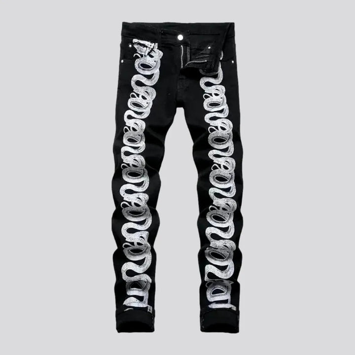 Black men's skinny jeans | Jeans4you.shop