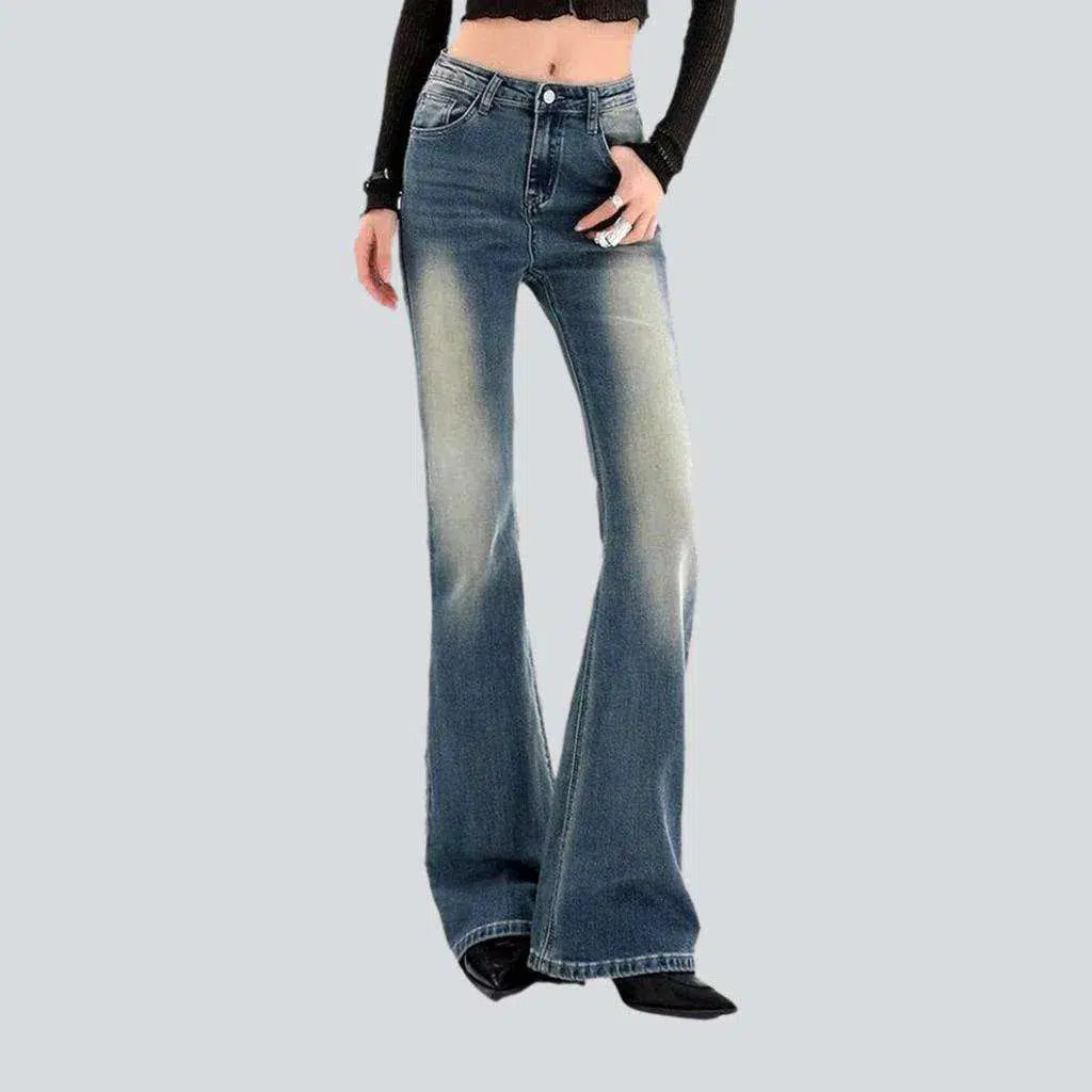 Bootcut medium women's wash jeans | Jeans4you.shop