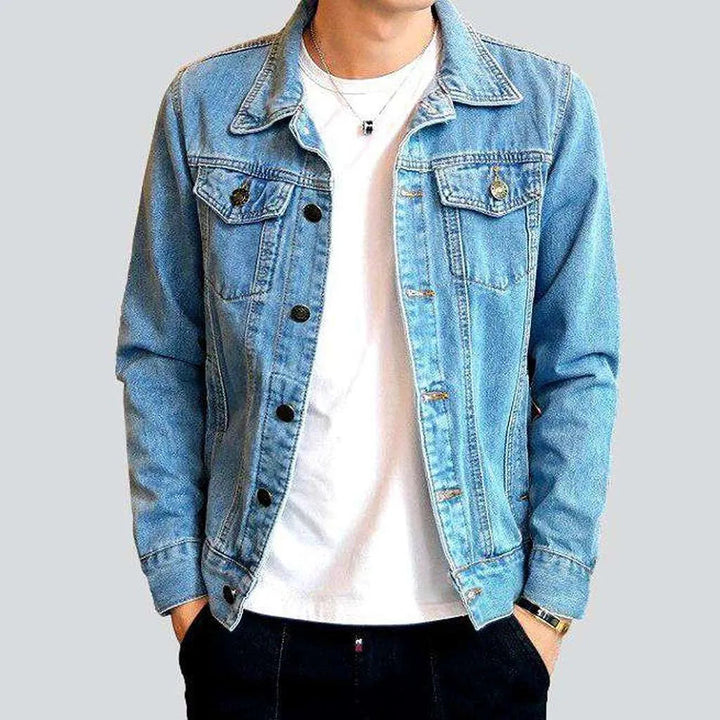 Casual trucker denim jacket | Jeans4you.shop