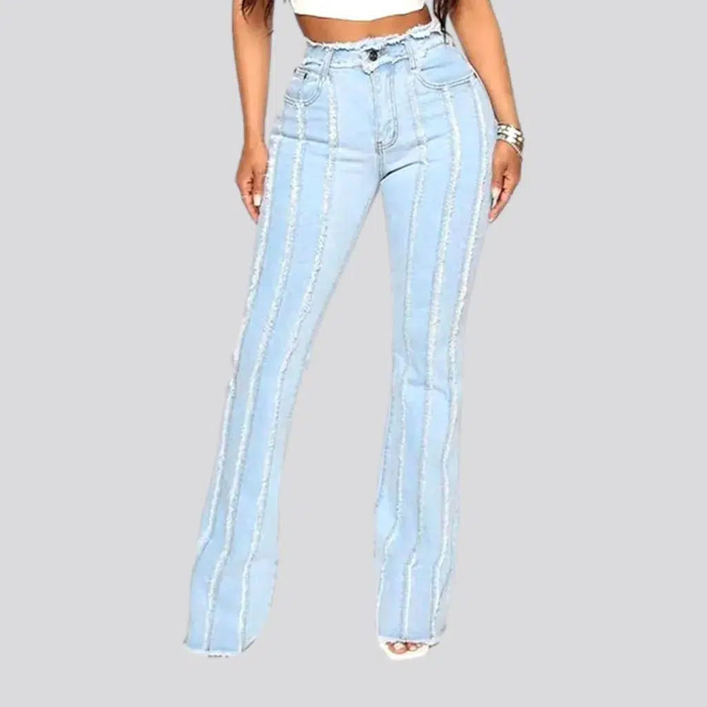 Distressed grunge jeans
 for ladies | Jeans4you.shop