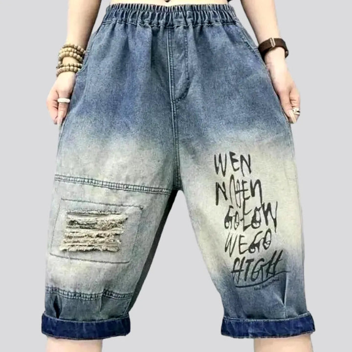 Grunge jeans shorts
 for women | Jeans4you.shop