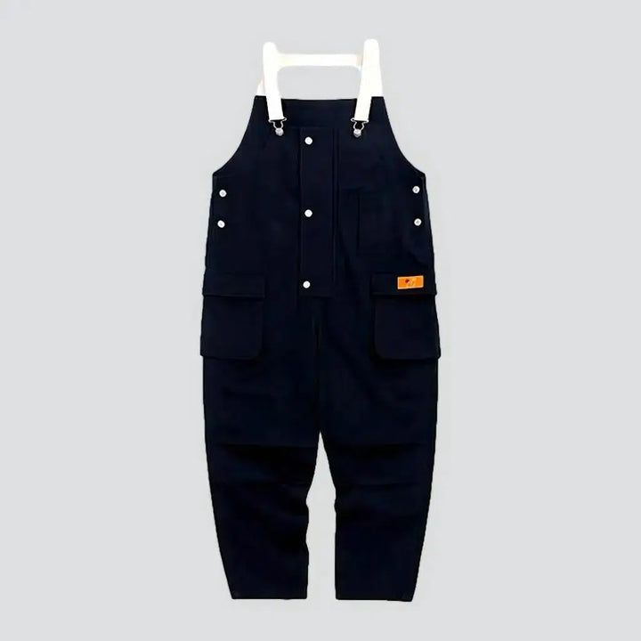 Cool denim overall for men