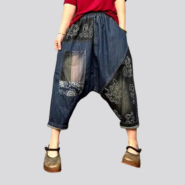 Harem baggy denim pants for ladies | Jeans4you.shop