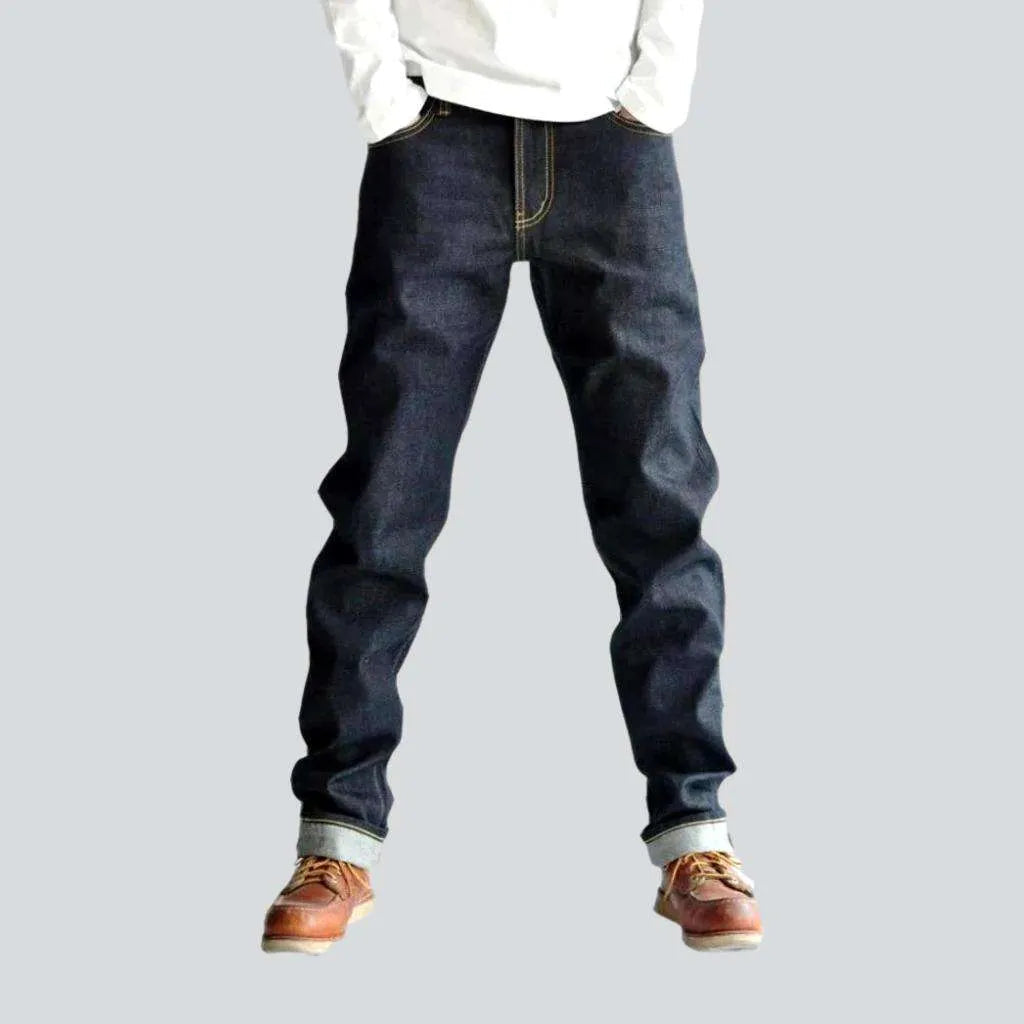 Heavyweight men's selvedge jeans | Jeans4you.shop