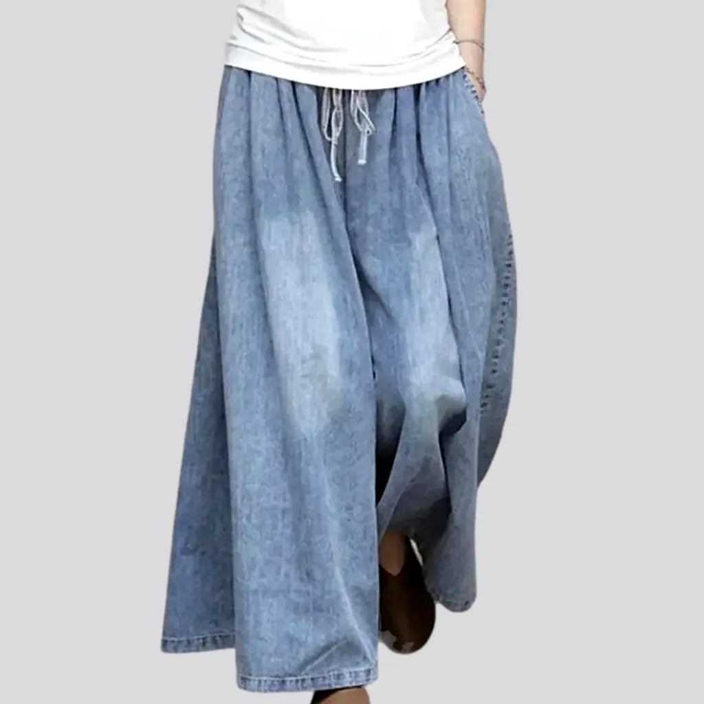 High-waist light-wash women's denim pants | Jeans4you.shop