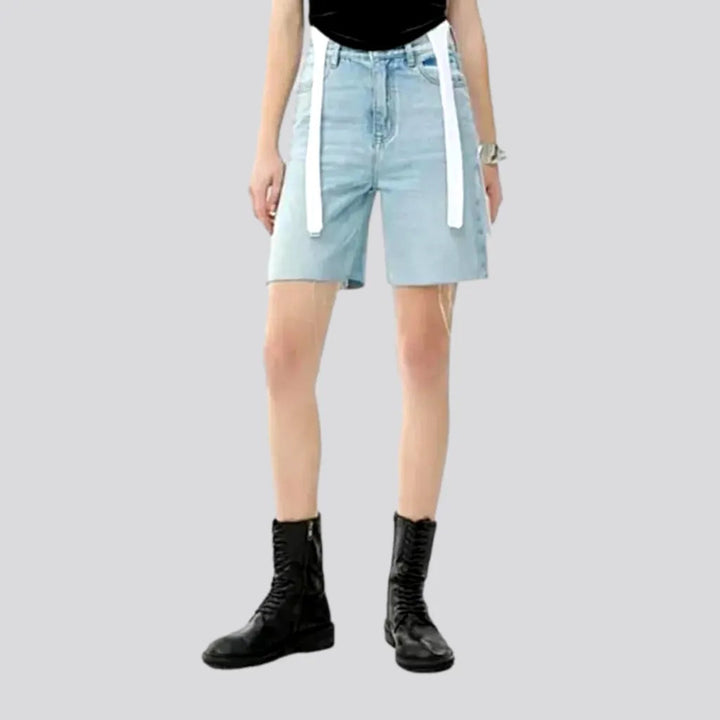 Light wash light-wash denim shorts for women | Jeans4you.shop