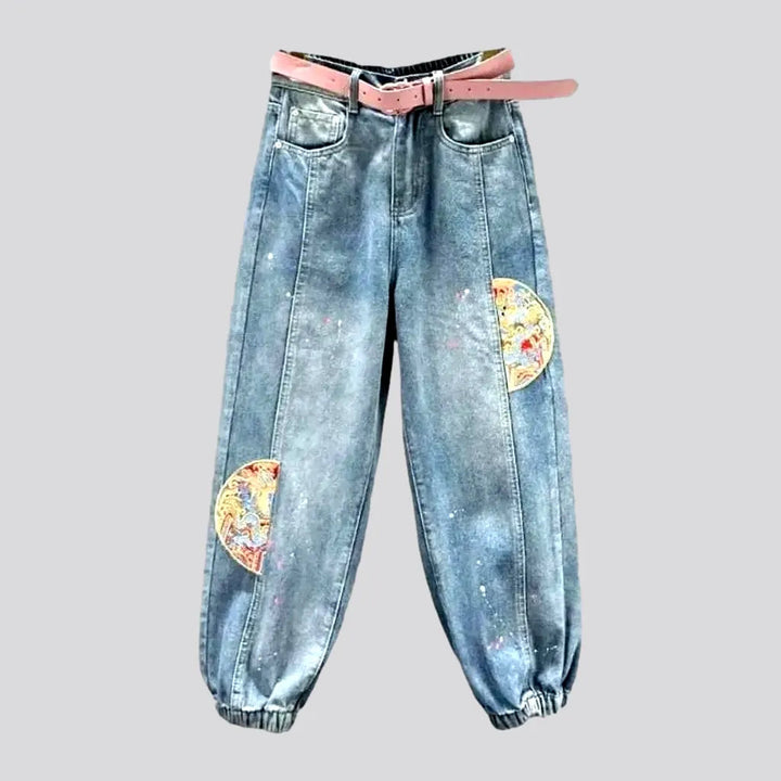 Light-wash zipper-button jean pants for women | Jeans4you.shop