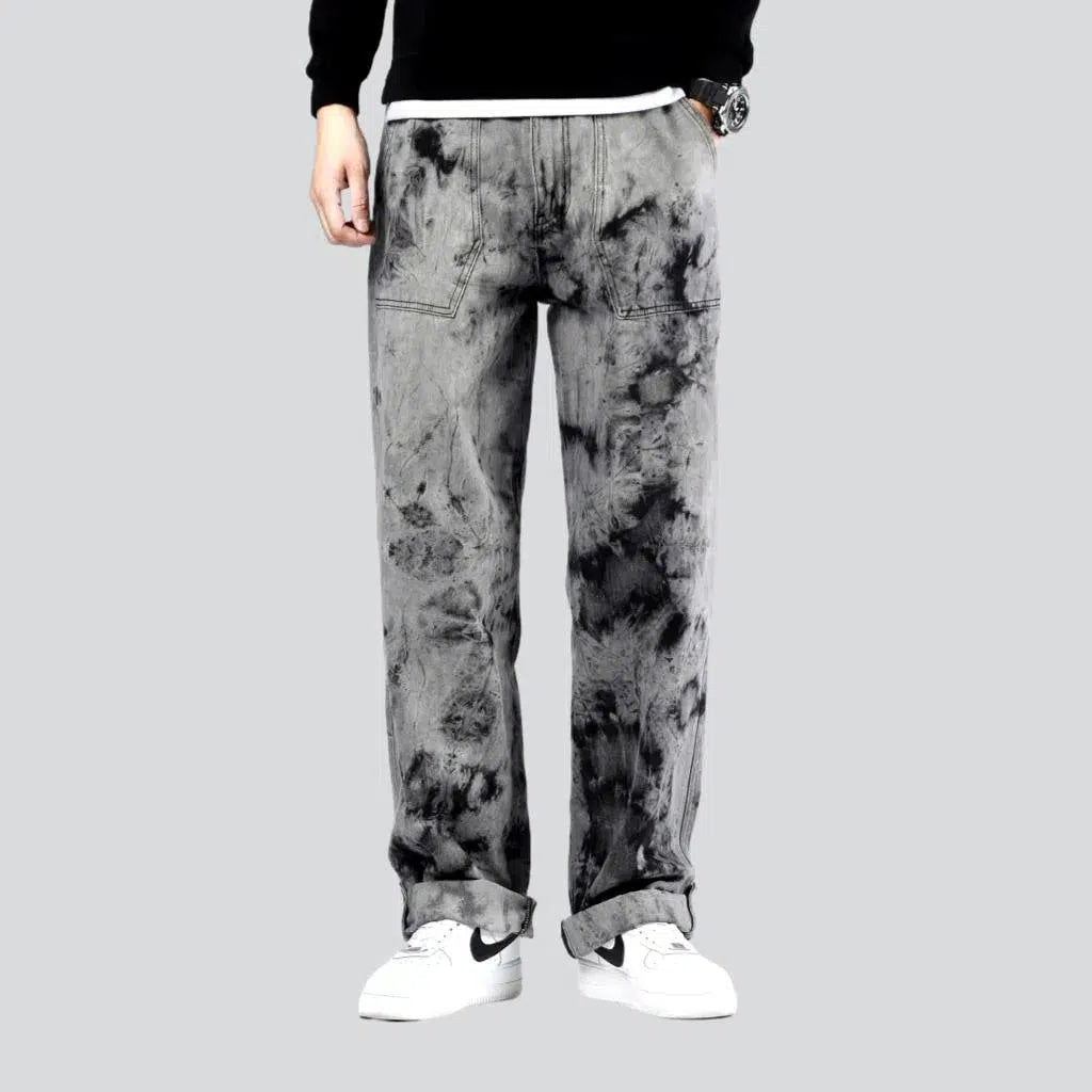 Men's tie-dyed jeans | Jeans4you.shop