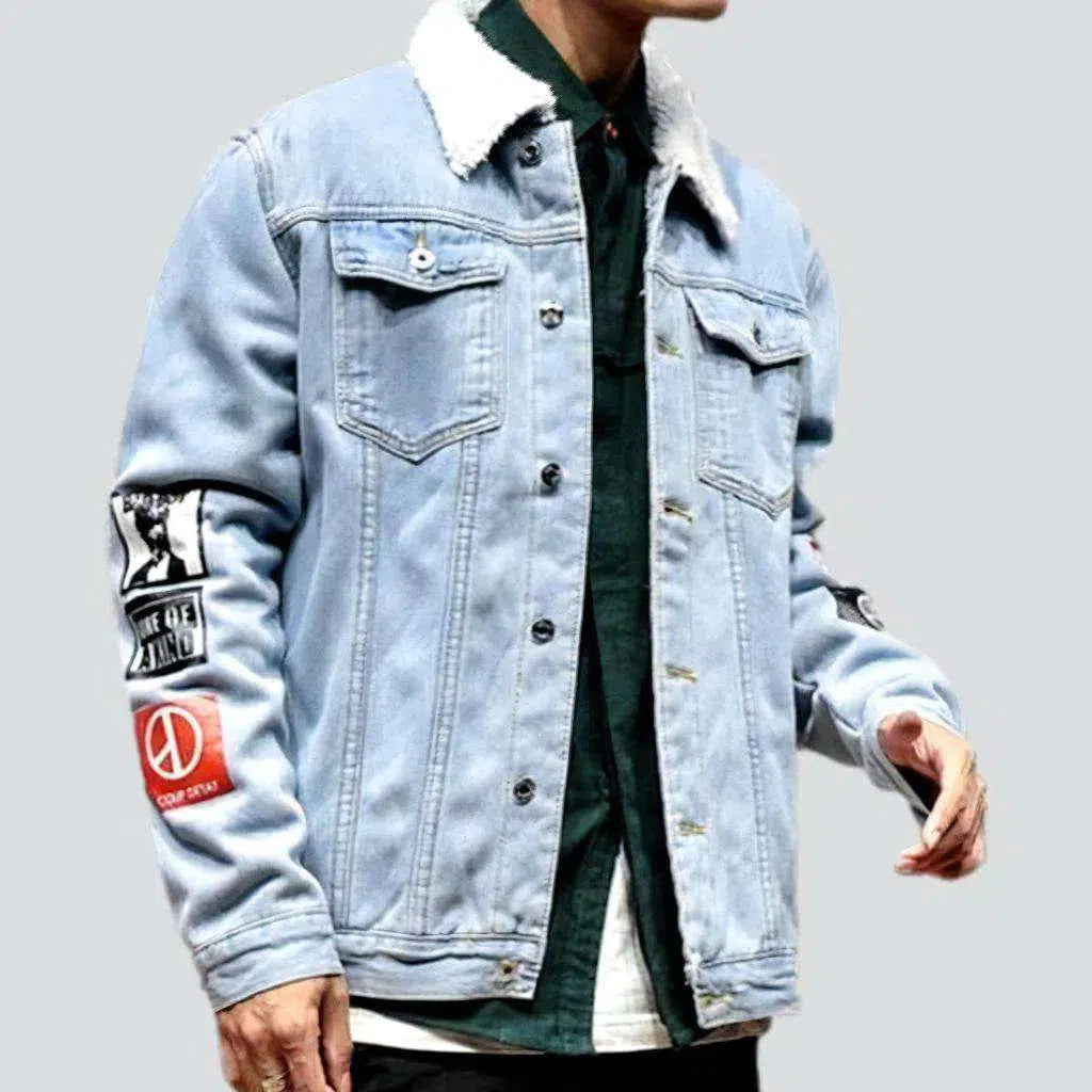 Number 8 trucker denim jacket
 for men | Jeans4you.shop