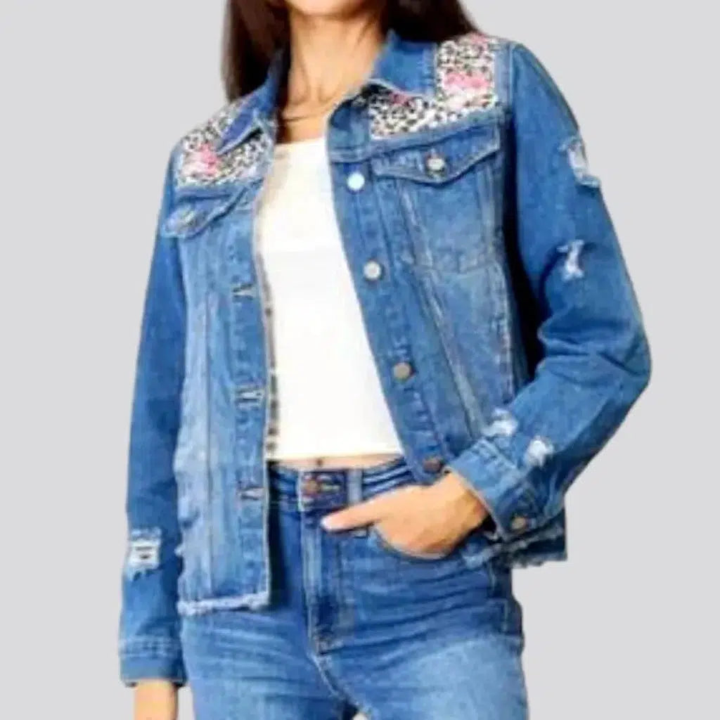 Regular y2k jean jacket
 for ladies | Jeans4you.shop