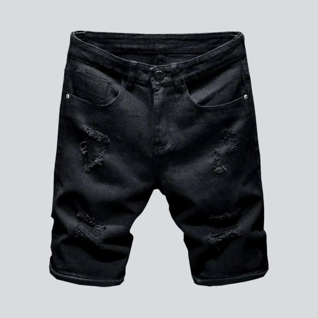 Ripped denim shorts for men | Jeans4you.shop