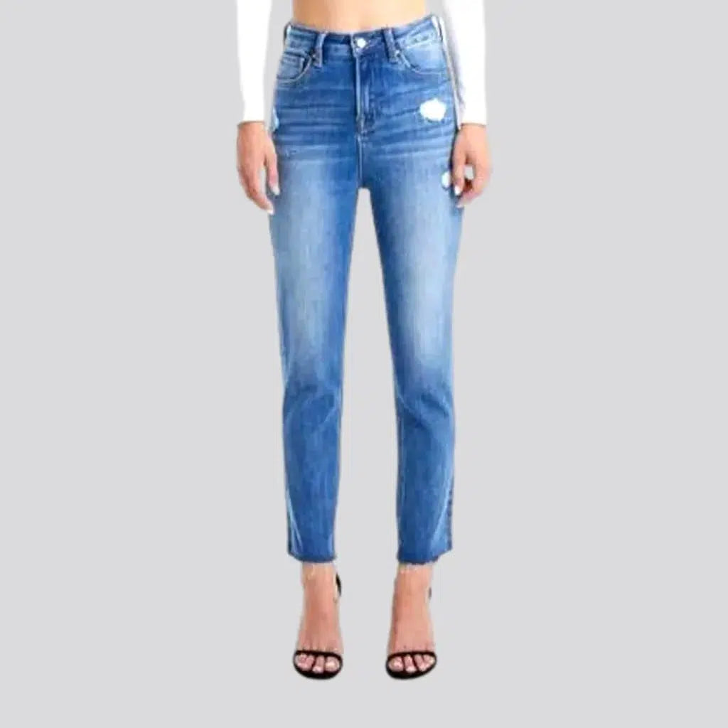 Ripped sanded jeans
 for ladies | Jeans4you.shop
