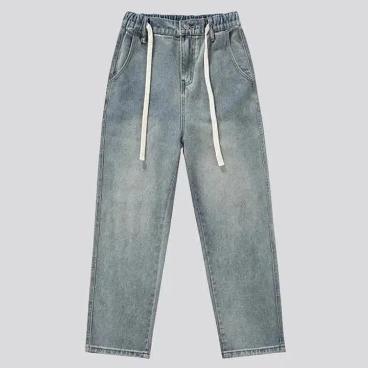 Stonewashed 90s jeans
 for men