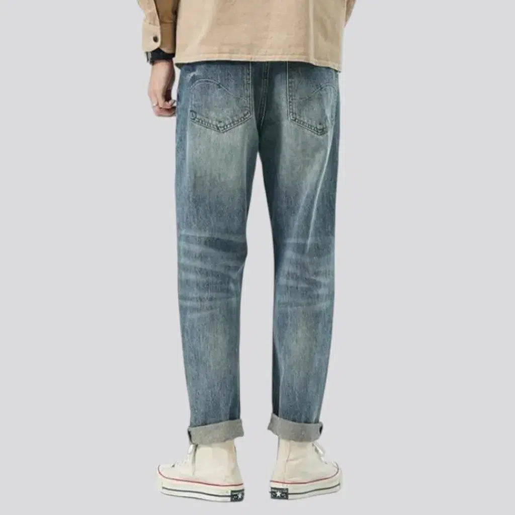 Vintage men's fashion jeans