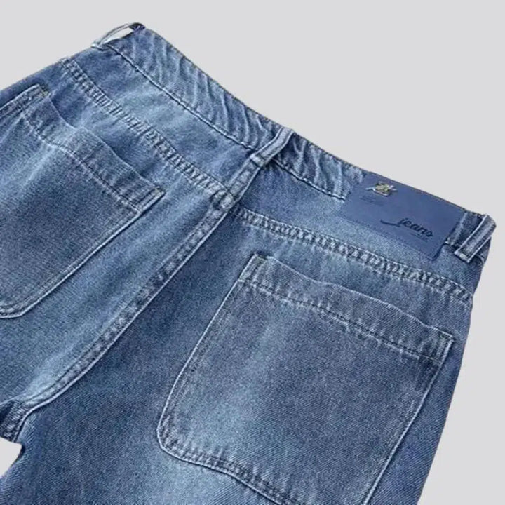 Hip-hop men's vintage jeans