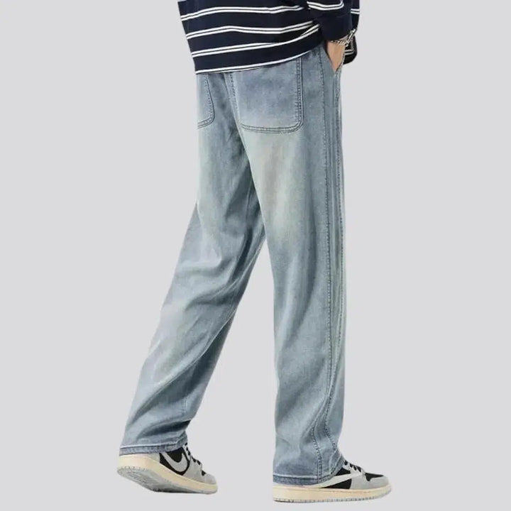 Hip-hop baggy jeans
 for men