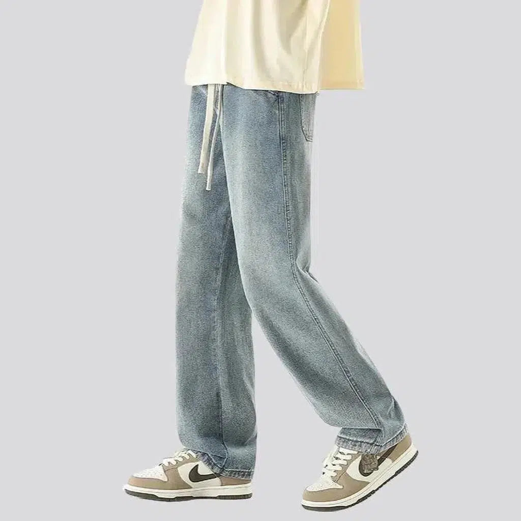 Stonewashed 90s jeans
 for men