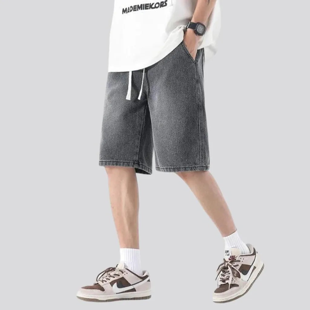 Baggy fashion men's jean shorts