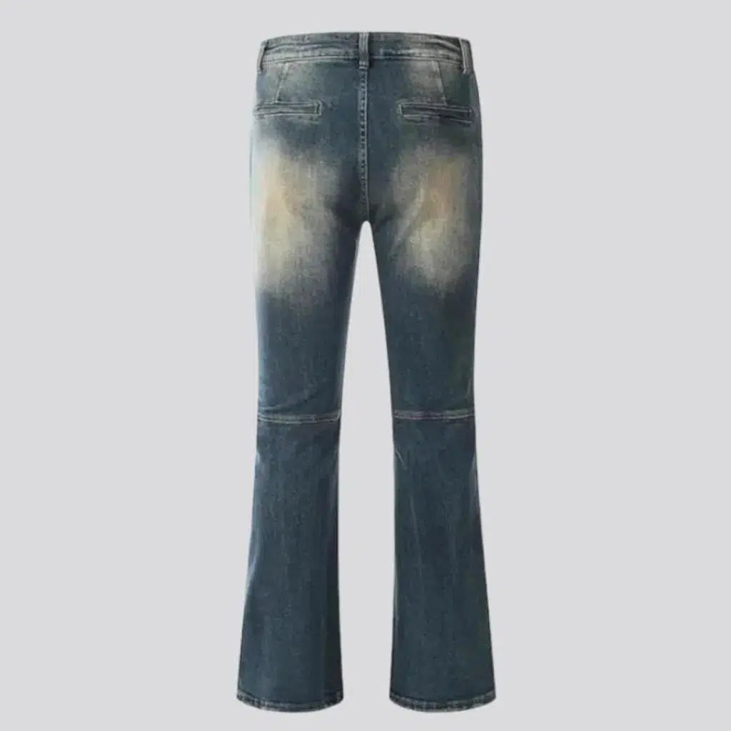 Street men's bootcut jeans