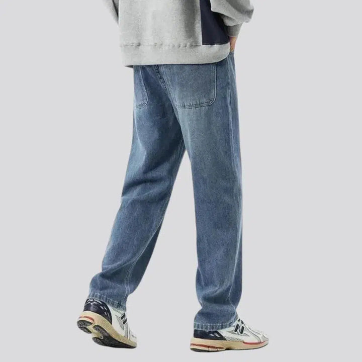 Hip-hop men's vintage jeans