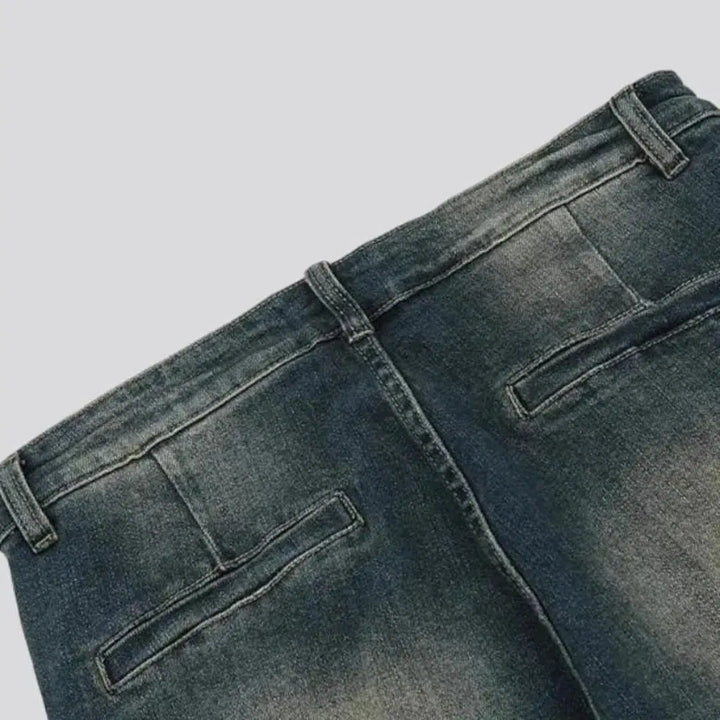 Street men's bootcut jeans