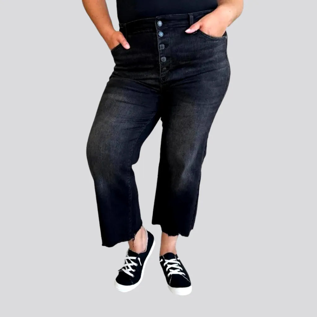 Straight sanded jeans
 for women | Jeans4you.shop