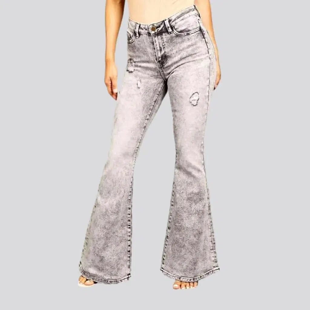 Street grey jeans
 for ladies | Jeans4you.shop