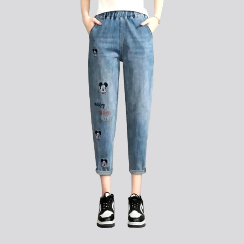 Street hight-waist denim pants for women | Jeans4you.shop