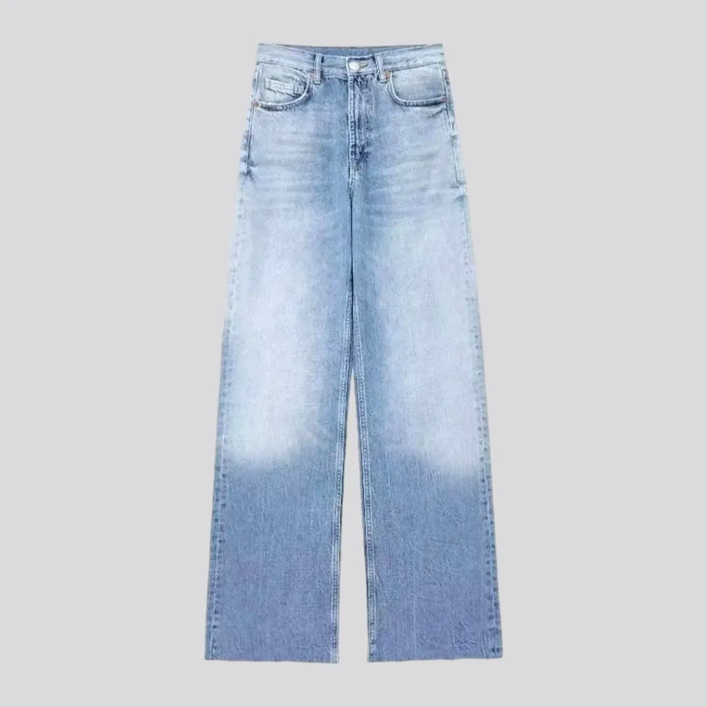 Street women's raw-hem jeans | Jeans4you.shop