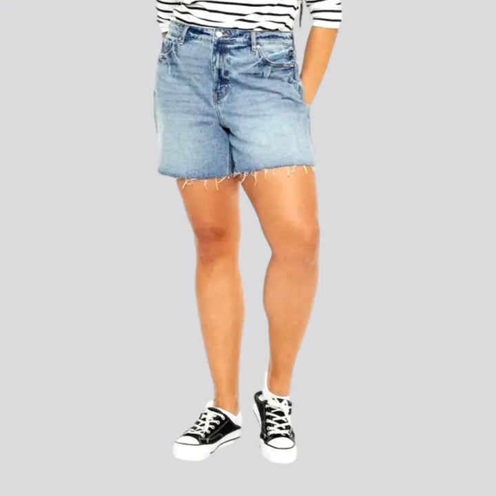 Vintage high-waist denim shorts for women | Jeans4you.shop