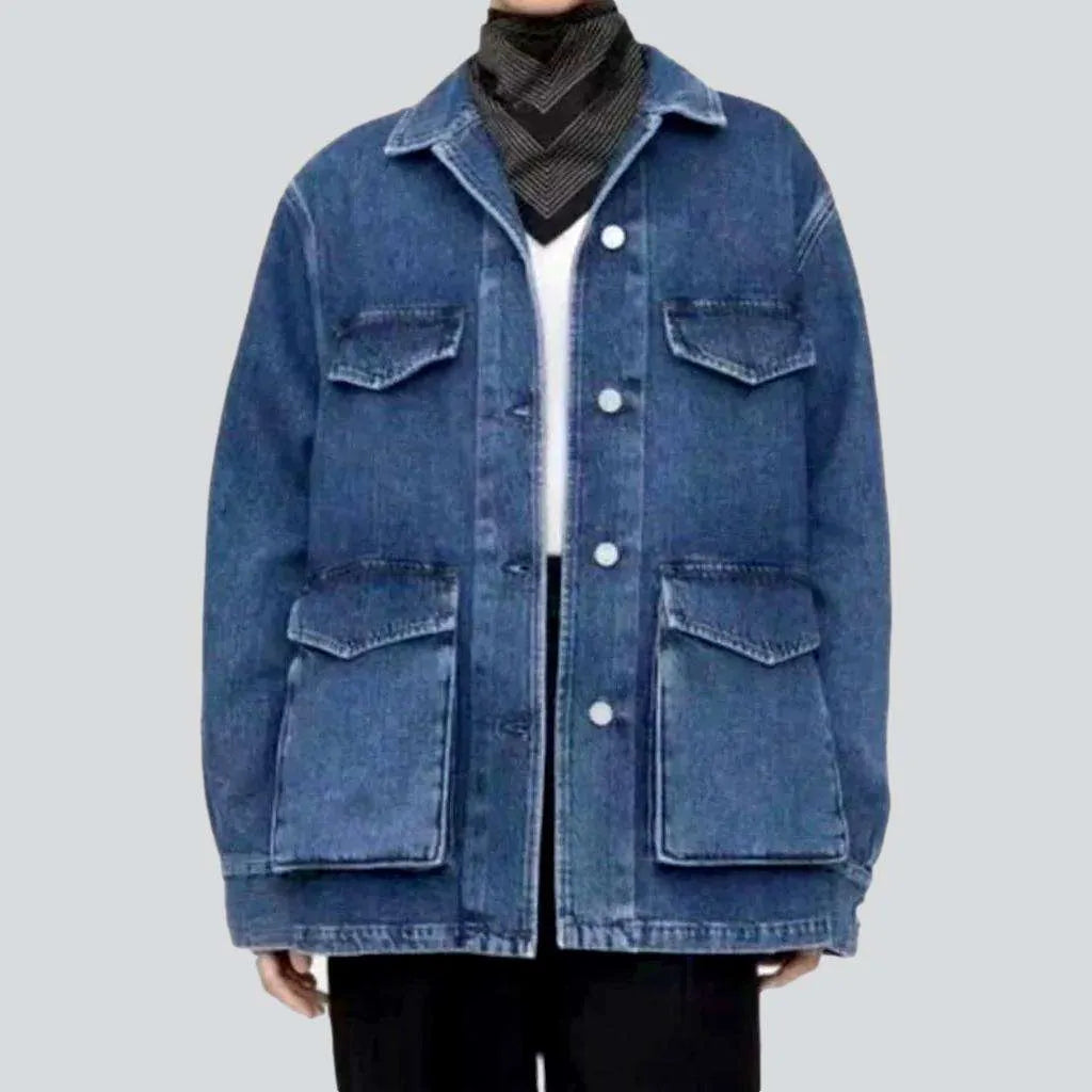 Vintage regular jean coat
 for women | Jeans4you.shop