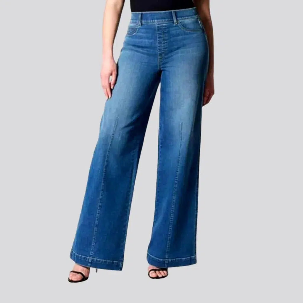 Wide-leg street jeans
 for women | Jeans4you.shop